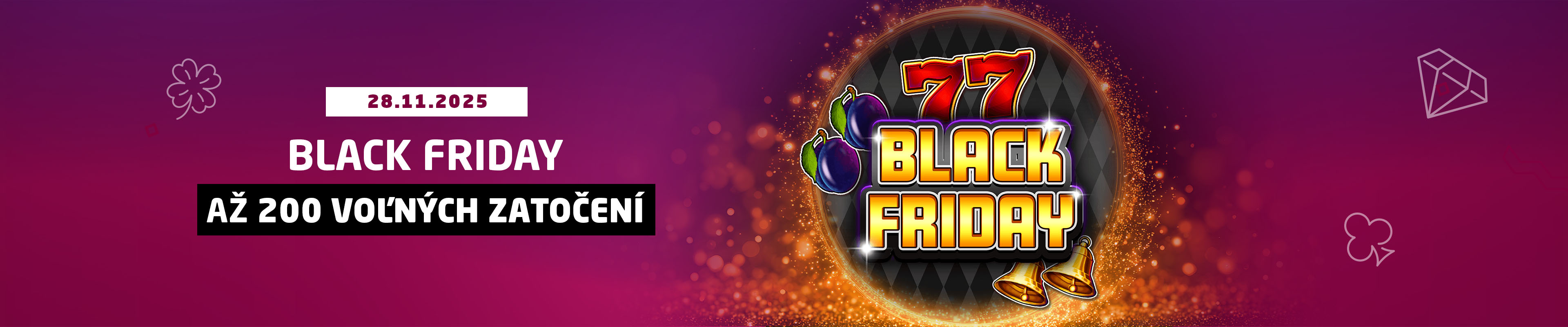 Nenechaj si ujsť BLACK FRIDAY